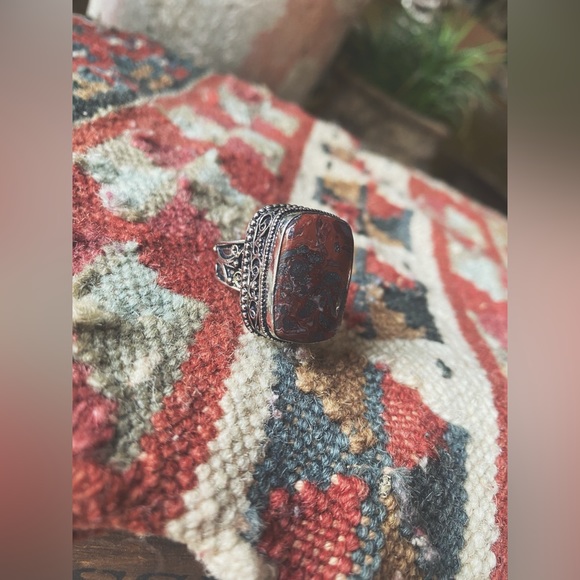 Ring Vintage Sterling Silver .925 - Picture 3 of 10